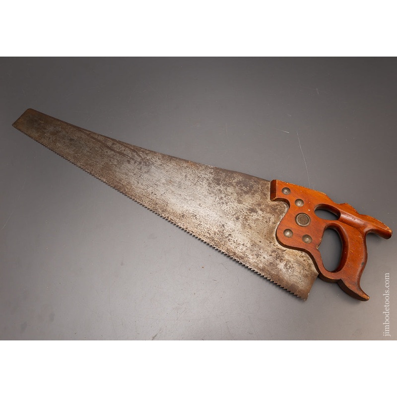 Straight & Sharp DISSTON D-8 Thumb Hole Rip Hand Saw – 116689