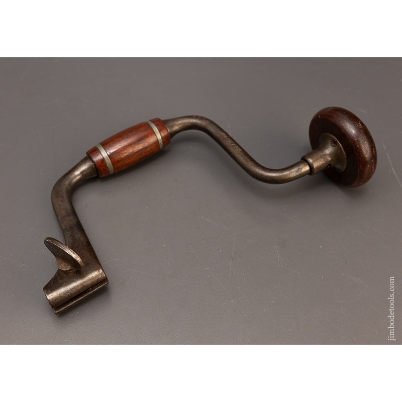 Very Fine John S. FRAY 8 Inch Spofford Patent Bit Brace No. 108 – 116099