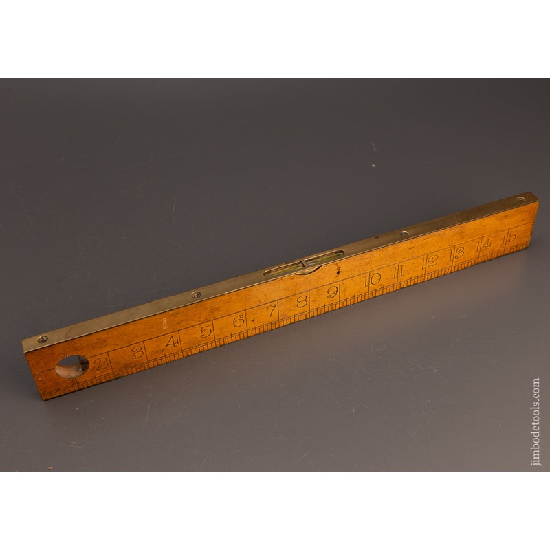 RABONE No. 1372 Combination Boxwood Rule & Level 16 Inch – 113491