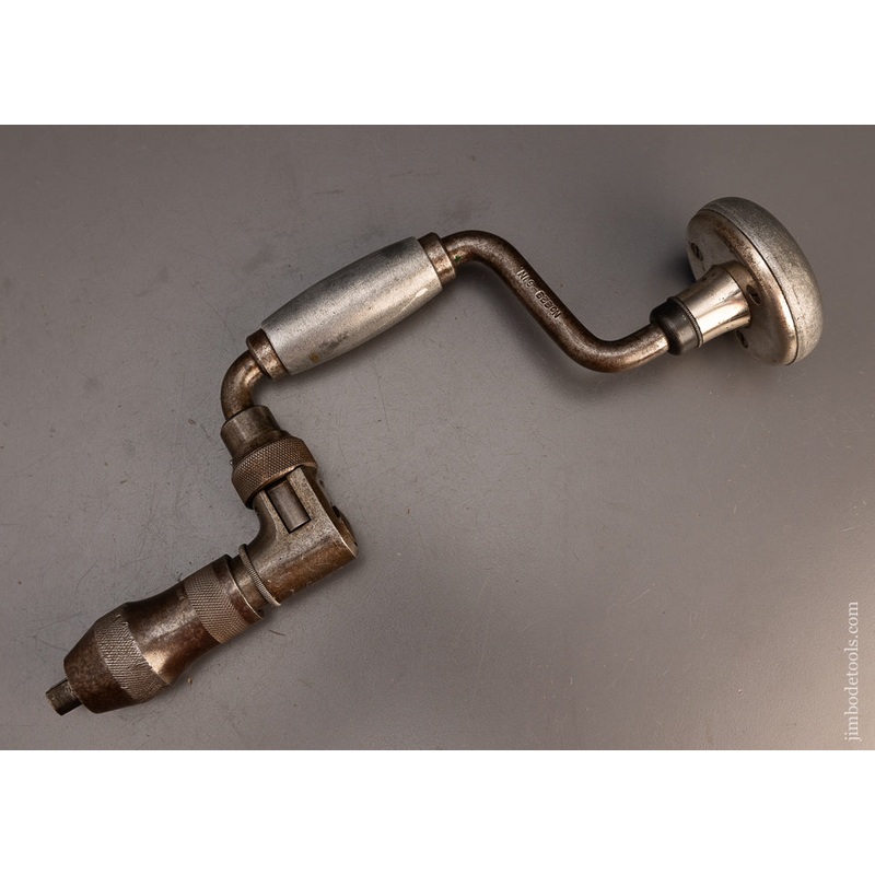 Rare 6 Inch STANLEY No. 929 Bit Brace with Aluminum Handles – 113621