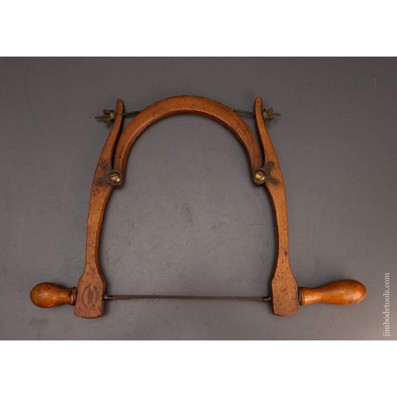 Rare COTTER PATENT Ca. 1872 Bow Saw – EXCELSIOR 113455 – AS OF OCT 20