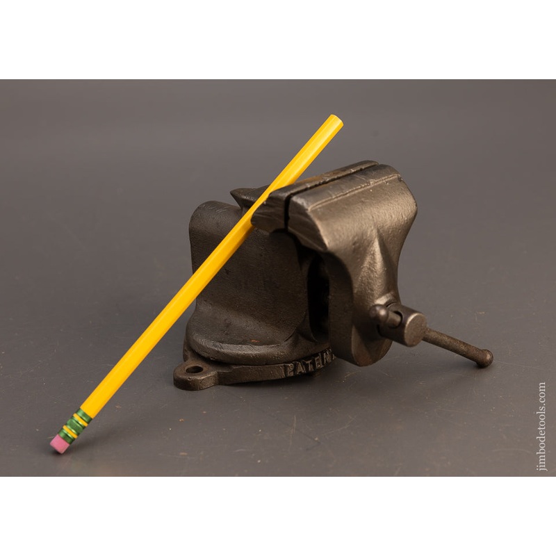 Rare HALL & COOK PATENT 2 1/2 Inch Swivel Vise – 113585