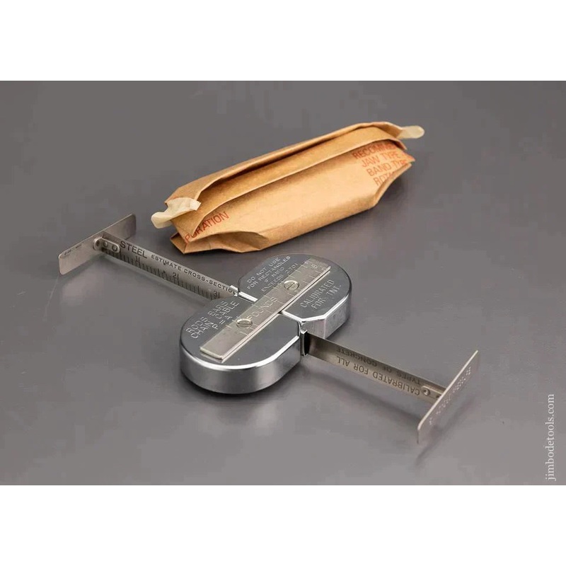 Rare TNT Demolition Charge Computing Tape Measure Dead Mint in Original Wrapper by J. ROE & Sons * 96620M