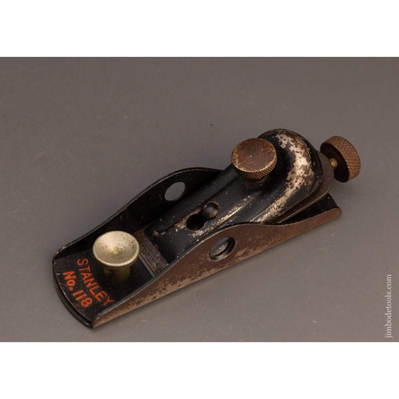 STANLEY No. 118 Low Angle Block Plane – 113647