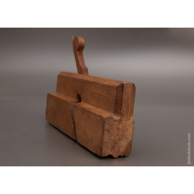 Rare 18th Century 3 STAR *** Moulding Plane by  M. DETER PHILAD. – 113836