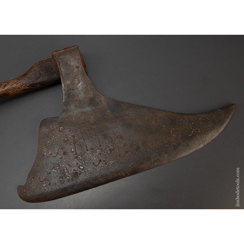 Remarkable Heavily Decorated Goose Wing Axe ca. 17th Century — 109199