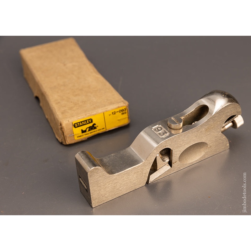STANLEY No. 93 Shoulder Plane Near Mint in Box – 113808
