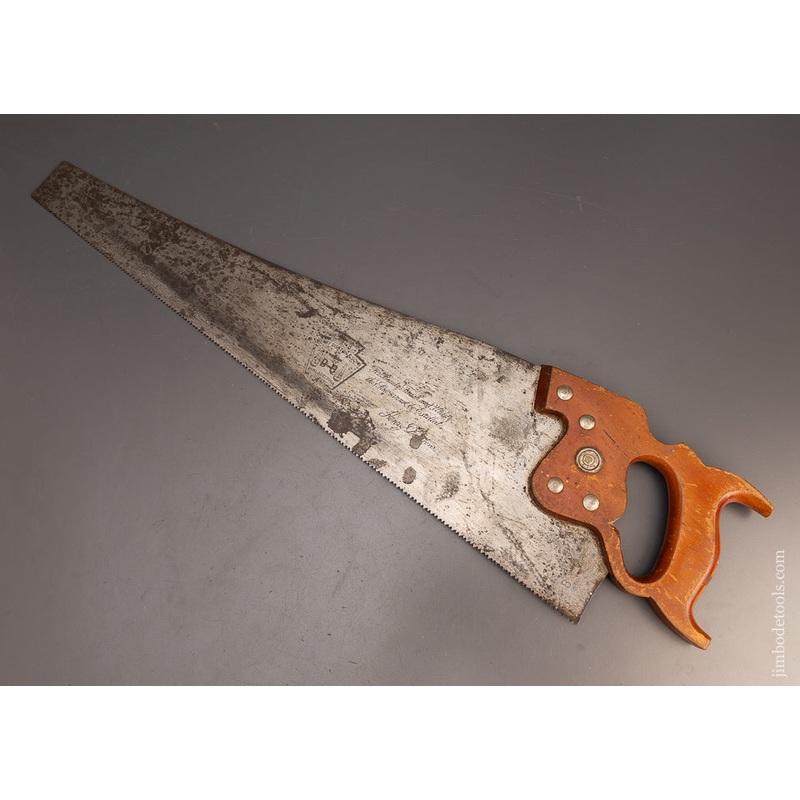 Straight & Sharp DISSTON D-8 Hand Saw – 113760
