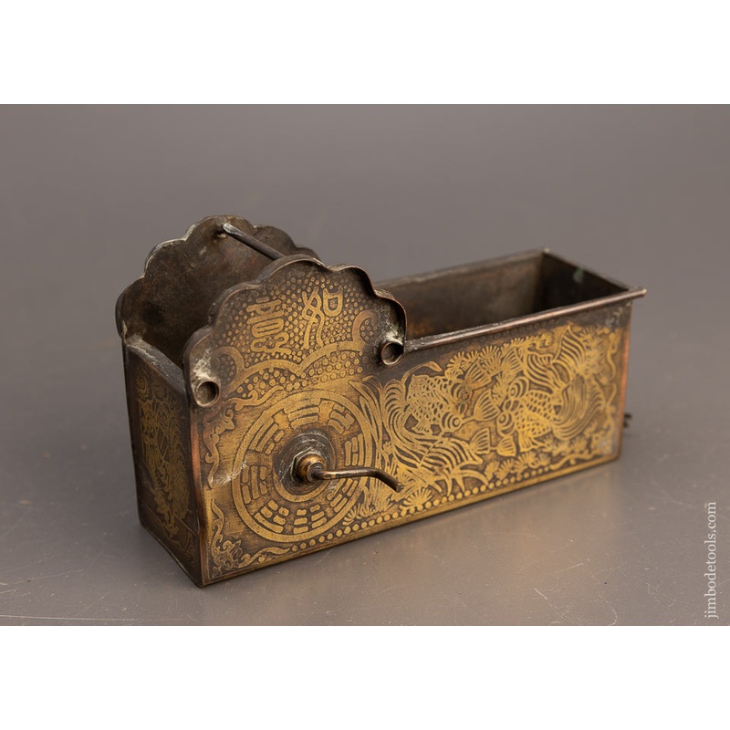 Stunning Etched Brass Japanese Ink Line – EXCELSIOR 113795