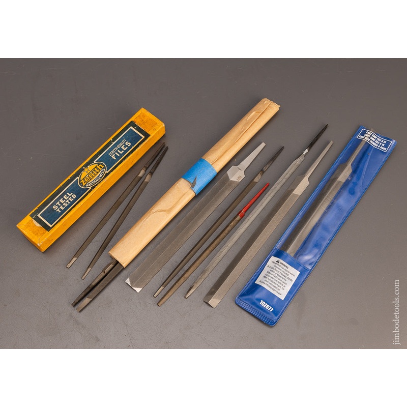 10 Assorted New Saw Files – 113677