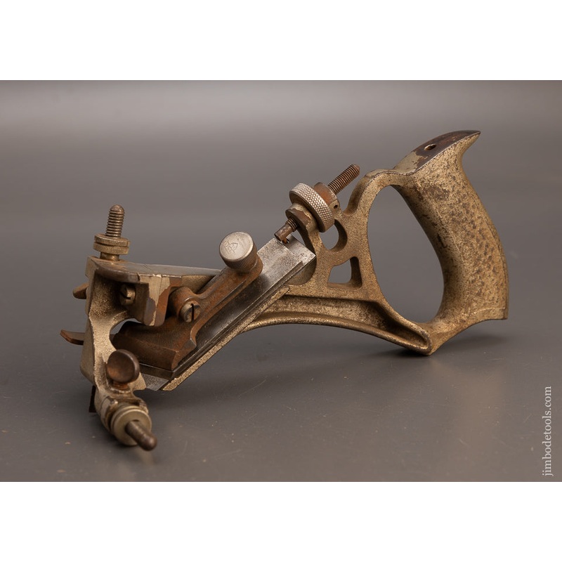 Rare & 100% Complete STANLEY No. 196 Curved Rabbet Plane – 114021 – AS OF NOV 20