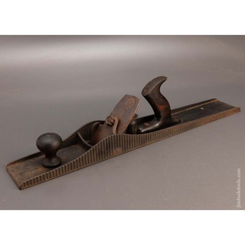 Rare & Fine MAR. 4, 1879 RODIERS PATENT Jointer Plane with Vertical Post Coil Spring Adjustment Type One – 114124 – AS OF NOV 27