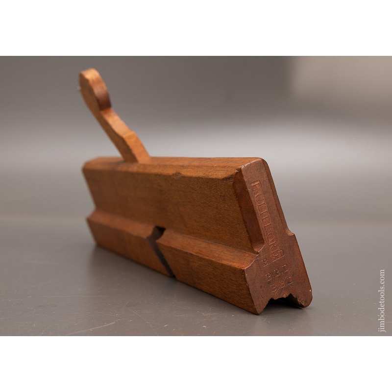 Rare & Near Mint 18th Century Yellow Birch Moulding Plane by E. CLIFFORD – EXCELSIOR 113973 – AS OF NOV 21