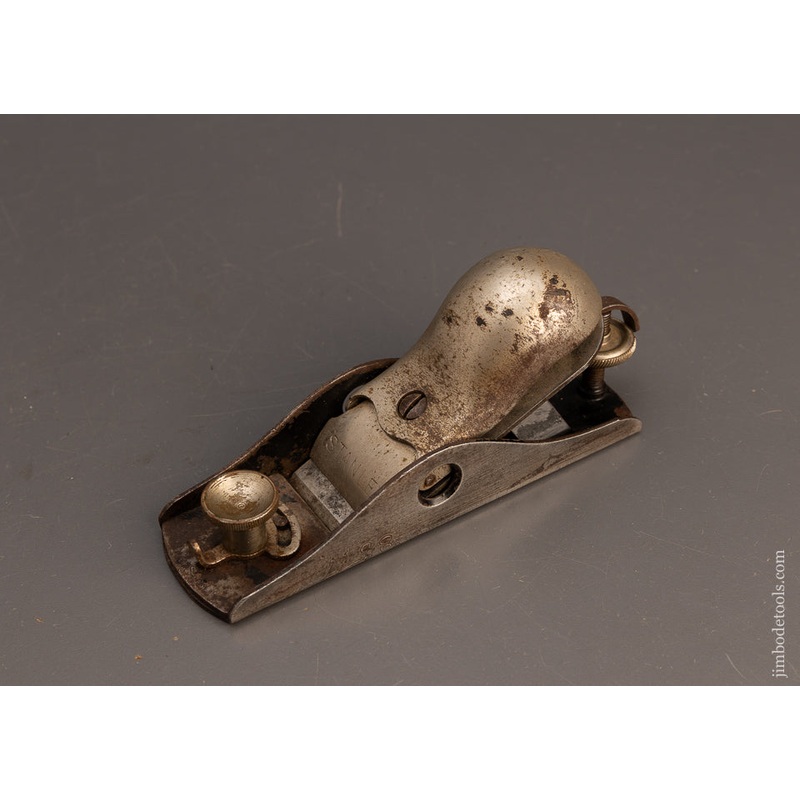Rare STANLEY No. S18 Steel Block Plane with Adjustable Mouth – 113910
