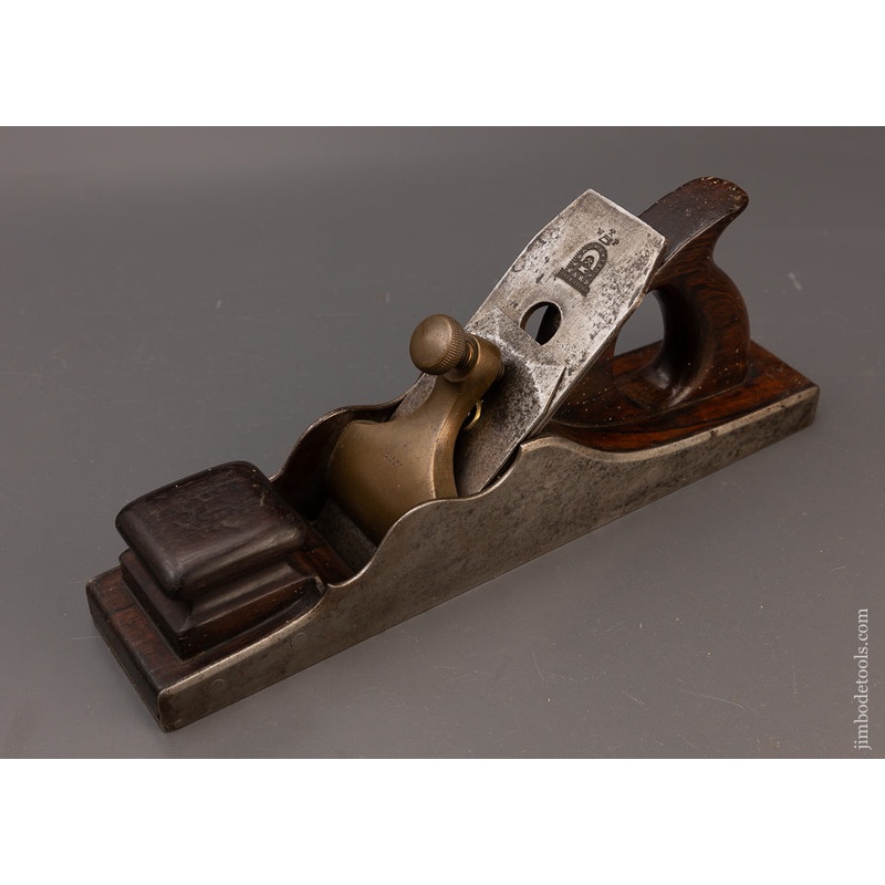 SPIERS AYR Dovetailed Rosewood Infill Bench Plane – 111701