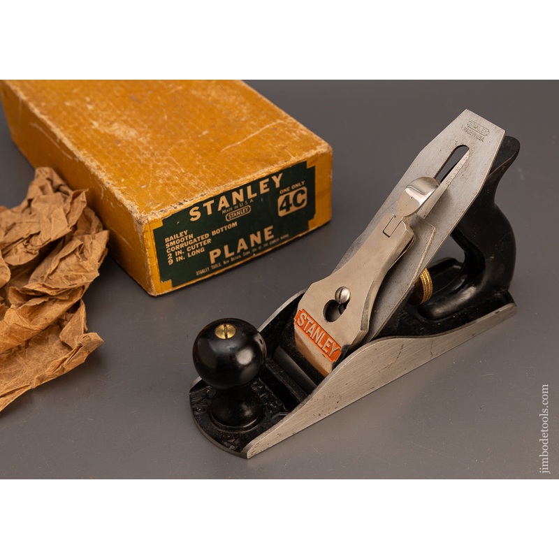 STANLEY No. 4C Smooth Plane Mint in the Box – 113999