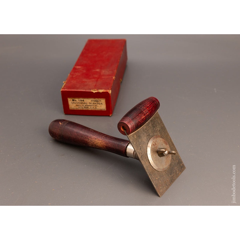 STARRETT No. 194 Universal Scraper Near Mint in Box – 114088