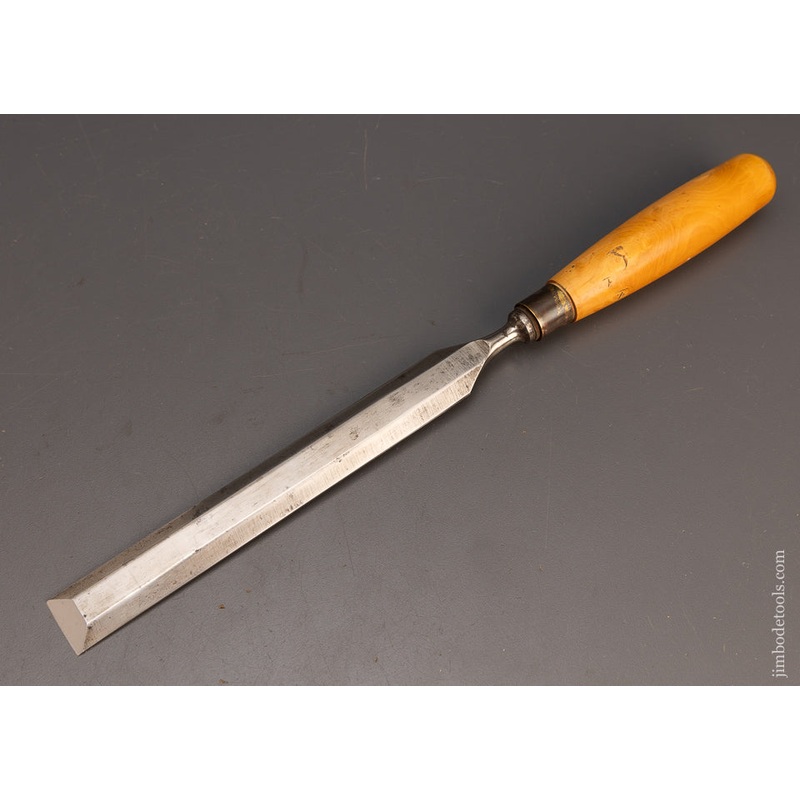 1 Inch MARPLES Unmarked Boxwood Handled Paring Chisel – 114139