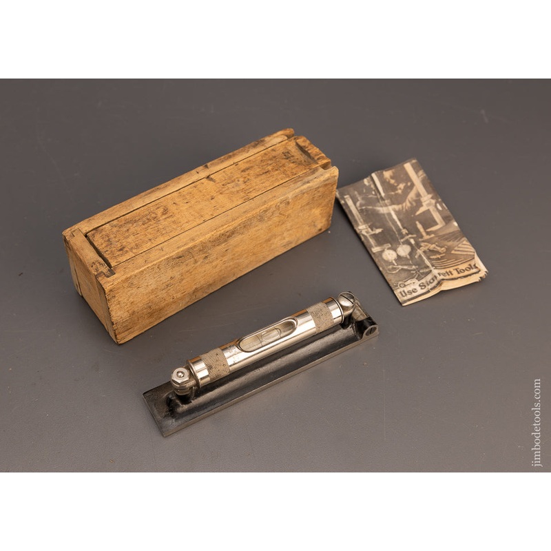 STARRETT Precision Cross Test Level Mint in Box – 113737