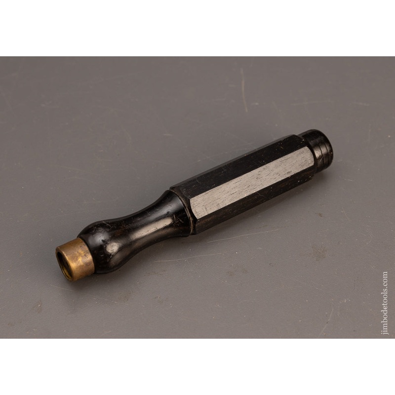 Stunning Solid Ebony London Pattern Chisel Handle – 113944