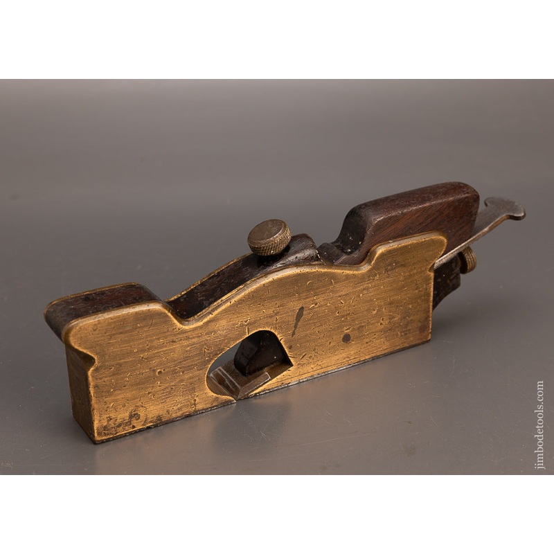 Very Rare NORRIS A20 Adjustable Gunmetal & Rosewood Infill Shoulder Plane – 114229 – AS OF DEC 5