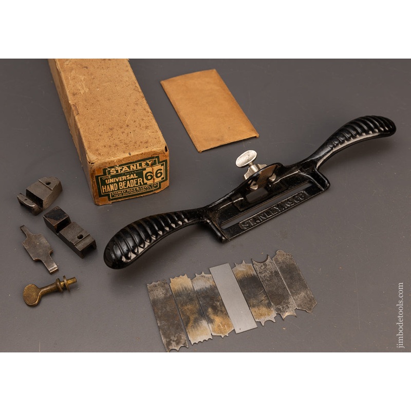 STANLEY No. 66 Hand Beader Near Mint in Box – 114285