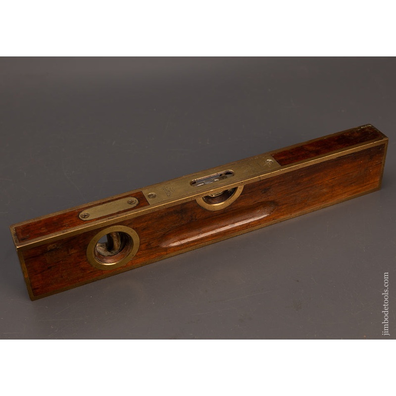 STANLEY No. 98 Brass Bound Rosewood Level 12 Inch – 114356