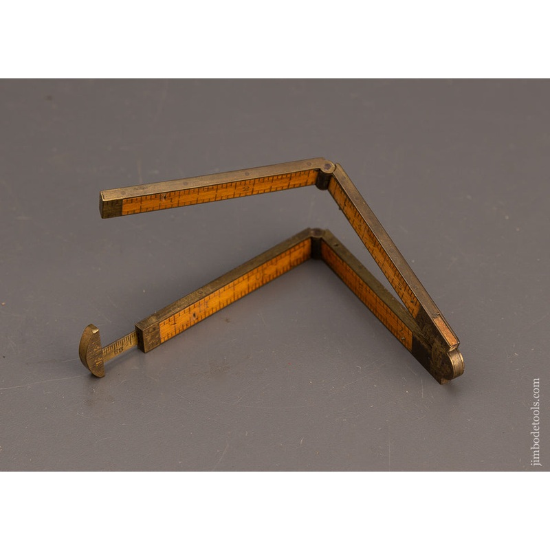 STEPHENS & CO. No. 99 Boxwood & Brass Caliper Rule Fine – 113089