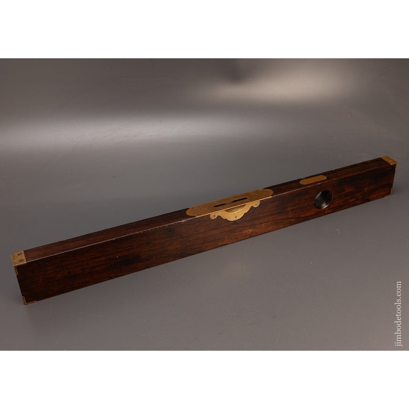 Stunningly Grained Solid Rosewood 30 inch STANLEY No. 11 Plumb & Level – 114326