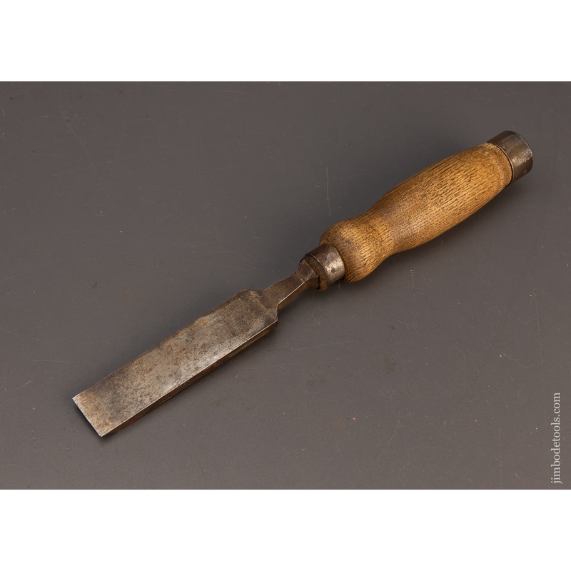 1 Inch Ash Handled Mortise Chisel with Double Iron Hoops – 114383