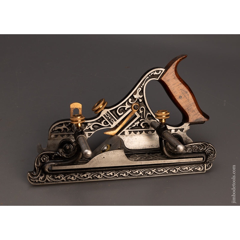 Stunning Ornate STANLEY No. 41 MILLERS PATENT Plow Plane with Filletster Bed – 114529 – AS OF DEC 27