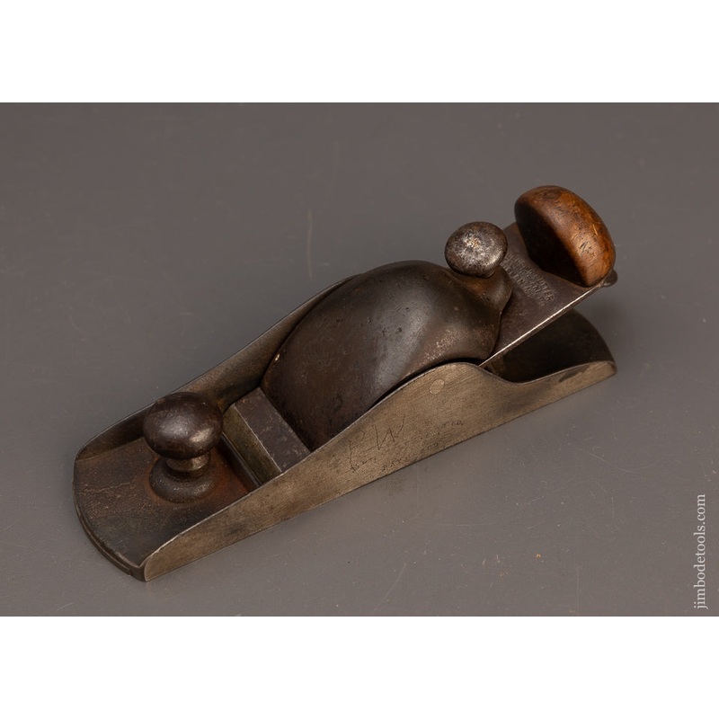 Very Fine METALLIC PLANE CO. AUBURN. N.Y. Tail Handle Block Plane – 113822