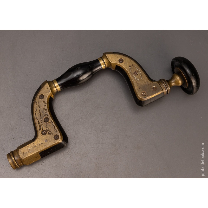 Rare & Fine HENRY PASLEY NE Plus Ultra Ebony Patent Framed Brace Ultimatum – 114554