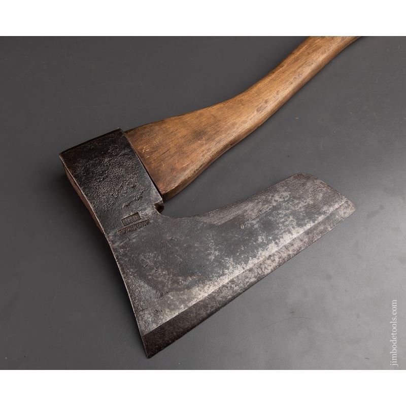 Remarkable Double Bevel Primitive 7 Pound Axe Signed GB:JB GORENJAVAS – 92850