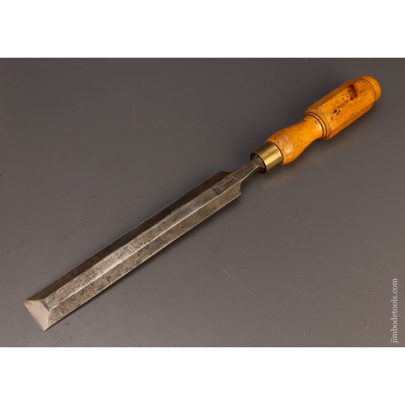 Stunning Boxwood Handled Long, Thin Paring Chisel by I. SORBY 1 1/4 – 114740