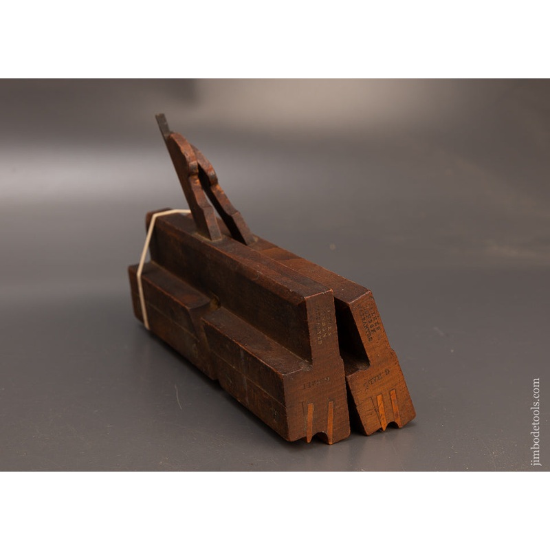 Very Crisp & Fine Pair of Side Bead Moulding Planes by Js.EMES LONDON – 114448