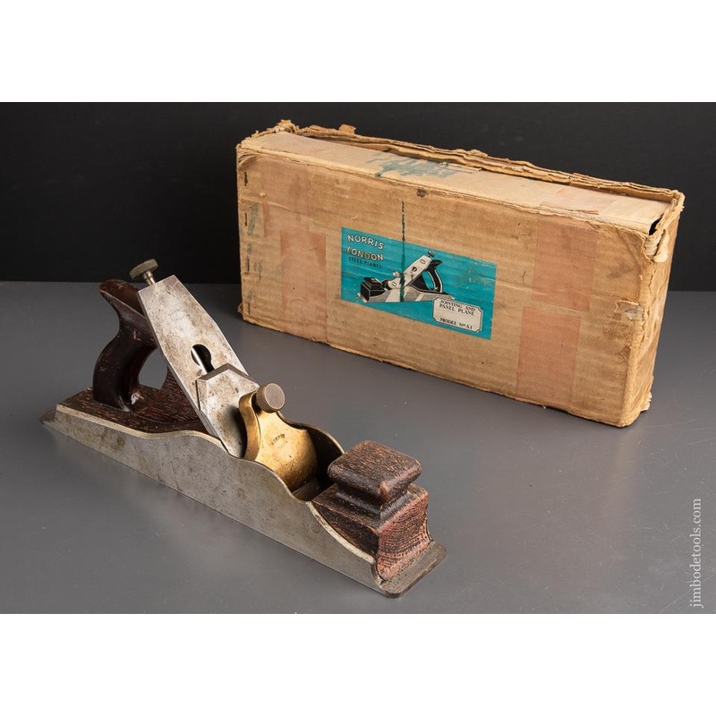 14 1/2 inch NORRIS No. A1 Jointer and Panel Plane in its Original Box – 92754R