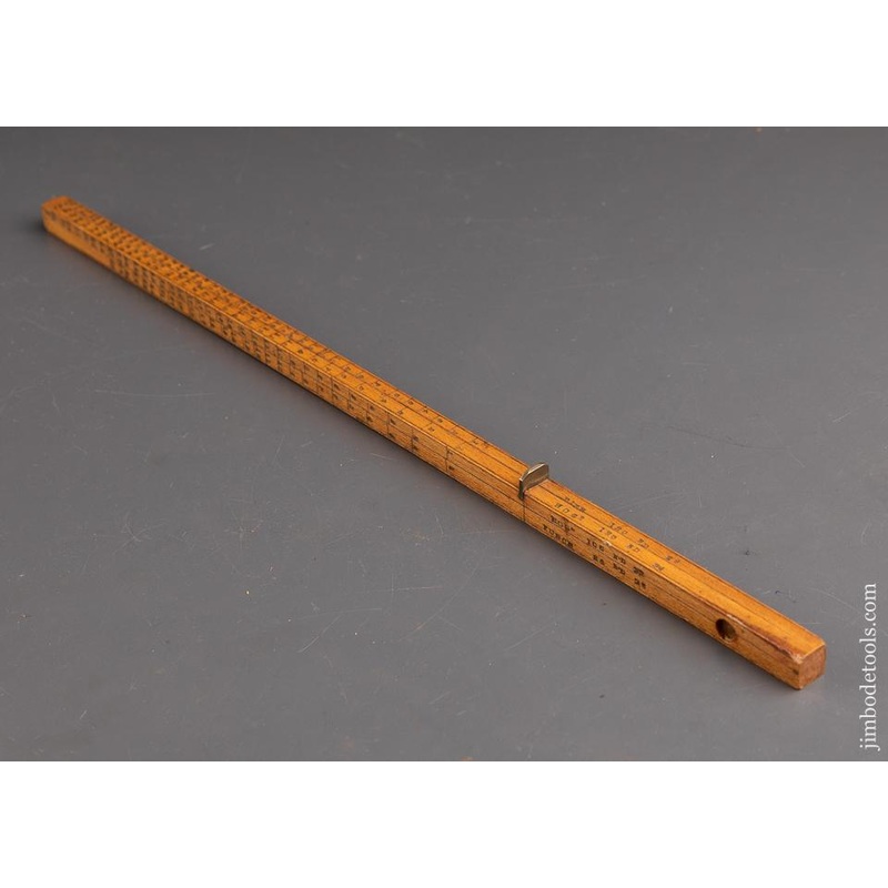 Rare STANLEY No. 44 Wantage Rod SIGNED! – 92922