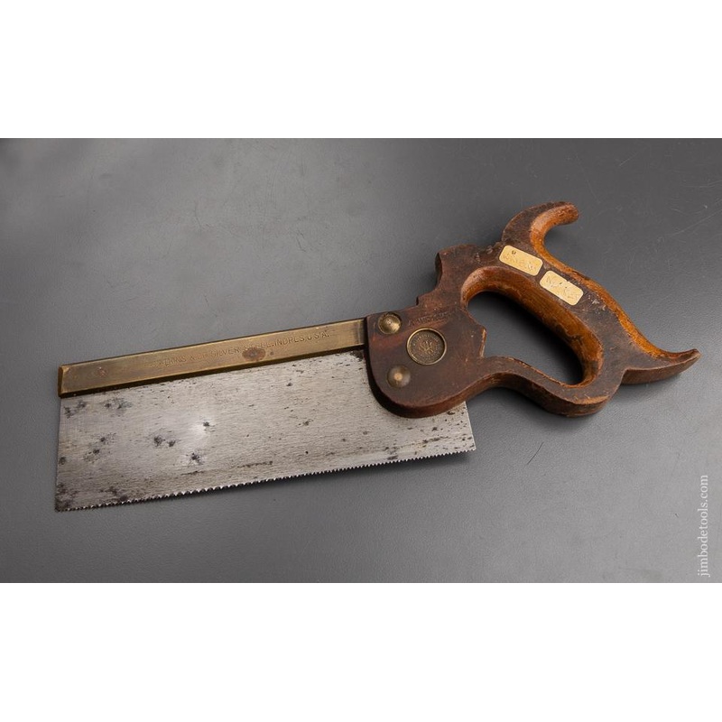 Razor Sharp ATKINS Brass Back Dovetail Saw 15 Point 8 inch Rip- 93168