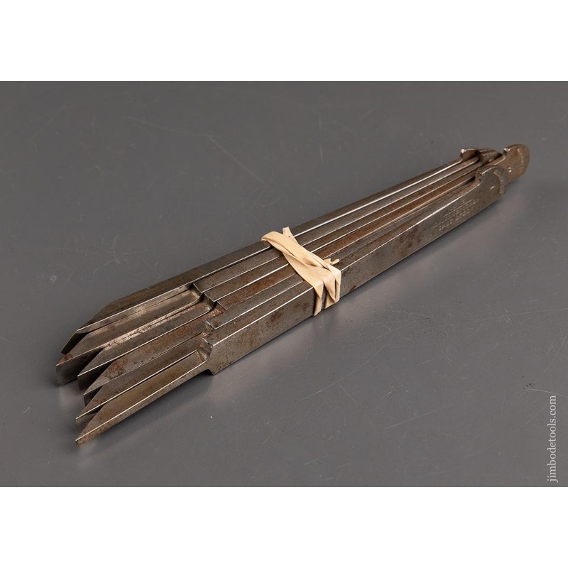 Set of 6 MOULSON BROS. Plane Irons – 93046