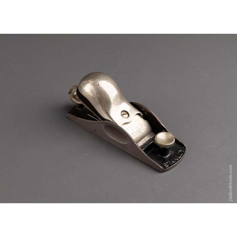 STANLEY NO. 18 1/4 Knuckle Joint Block Plane Near Mint  – 93051