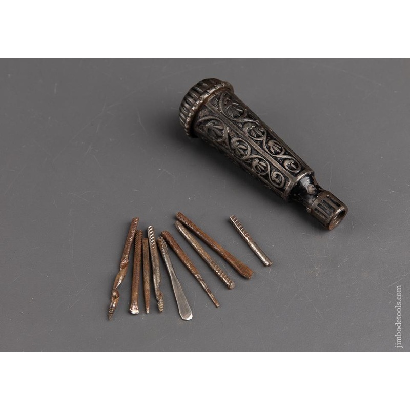 STANLEY No. 2 EXCELSIOR Patented Tool Handle with Nine Bits – 92899