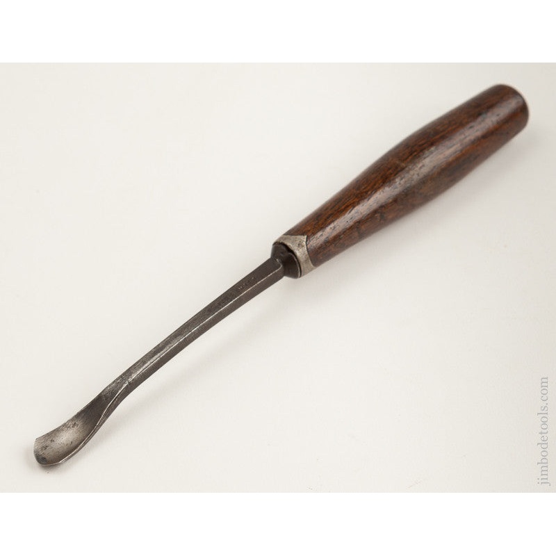 1/2 x 9 1/8 inch JOHN SMITH Gouge with Pewter Ferrule — 73941