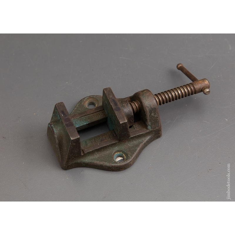 Rare! STEARNS Miniature Machinist’s Vise with Original Paint – 75662