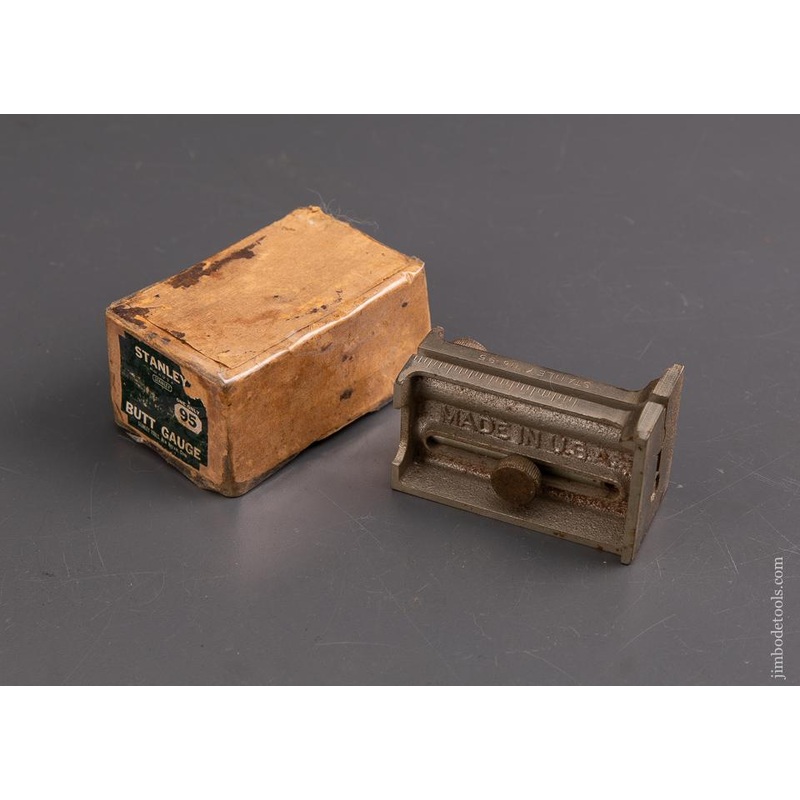 STANLEY No. 95 Butt Gauge in Original Box – 92499