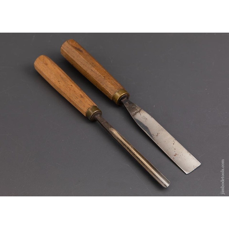 Two Italian Carving Gouges by DEFRIES – 88663