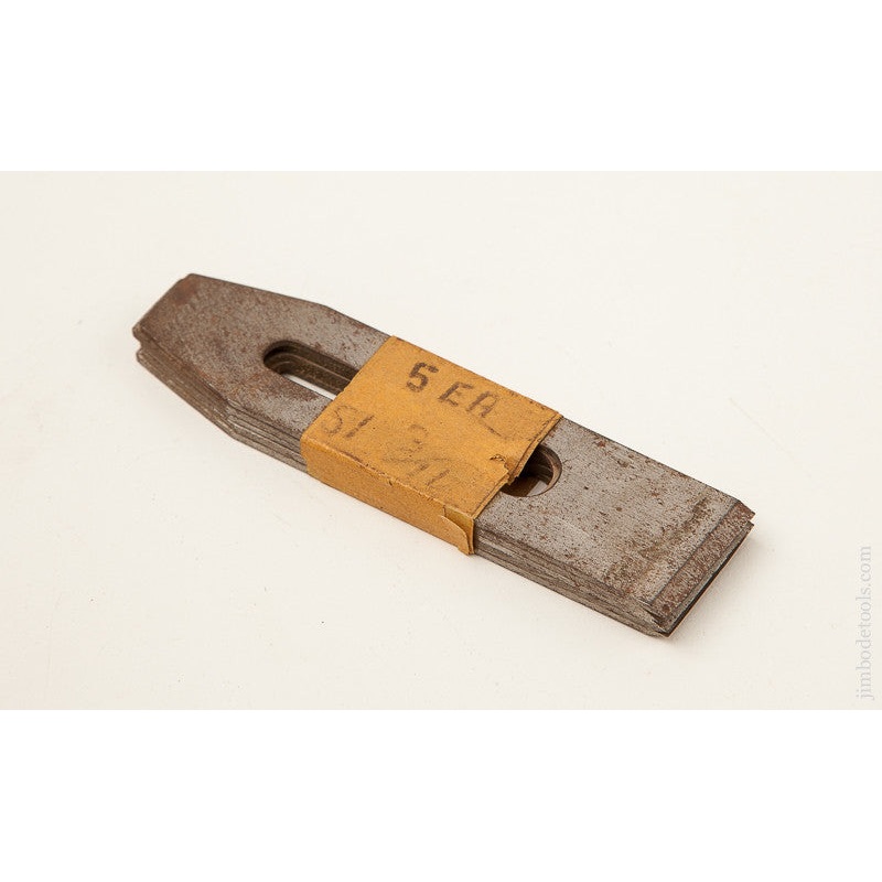 STANLEY No. 1 Plane Iron with circa 1935 BB Logo — 69737R