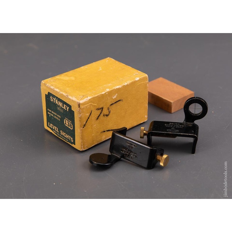 STANLEY No. 138 Level Sights MINT in Original Box SWEETHEART – 93198