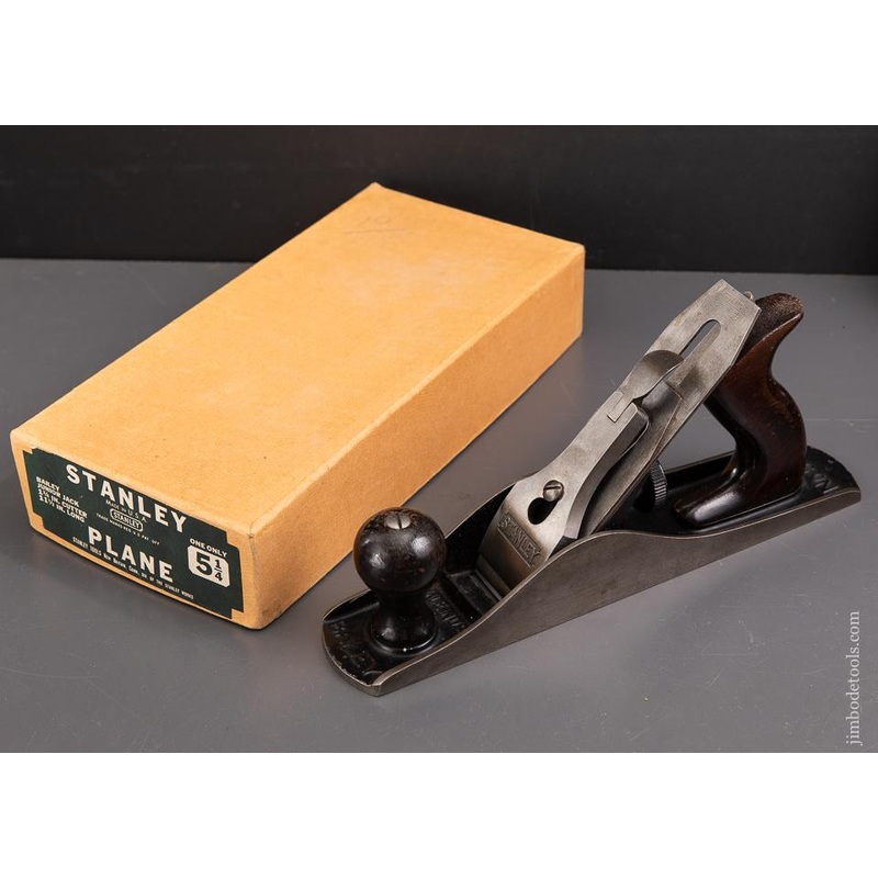 STANLEY No. 5 1/4 Junior Jack Plane NEAR MINT in Original Box – 93234