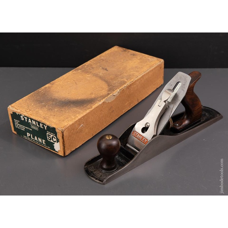 STANLEY No. 5C Jack Plane NEAR MINT in Original Box – 93076